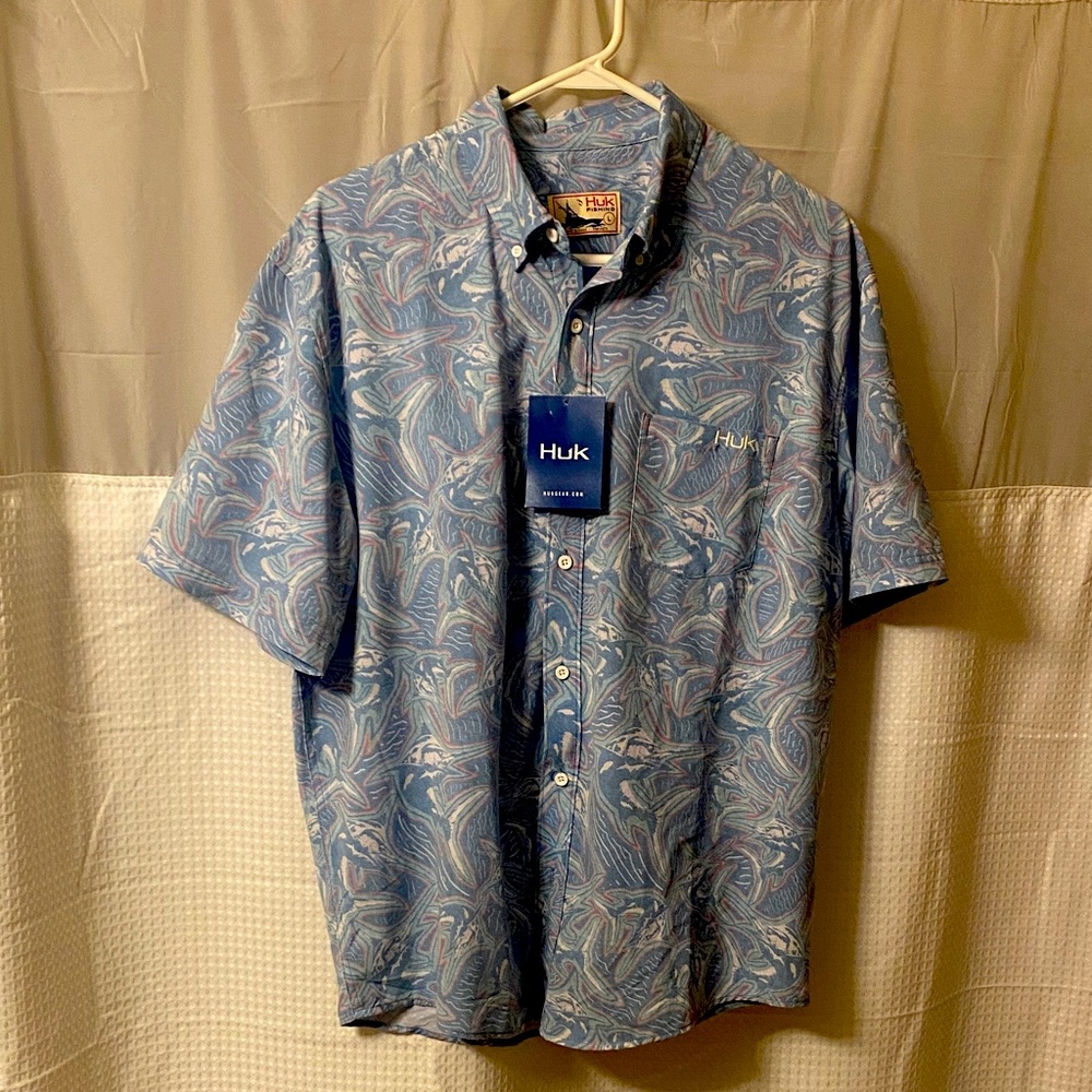 Men’s Huk Fishing Shirt